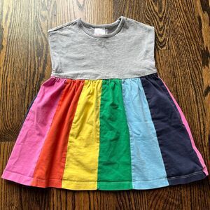 Hanna Andersson Rainbow Swing Dress (90cm US 3)